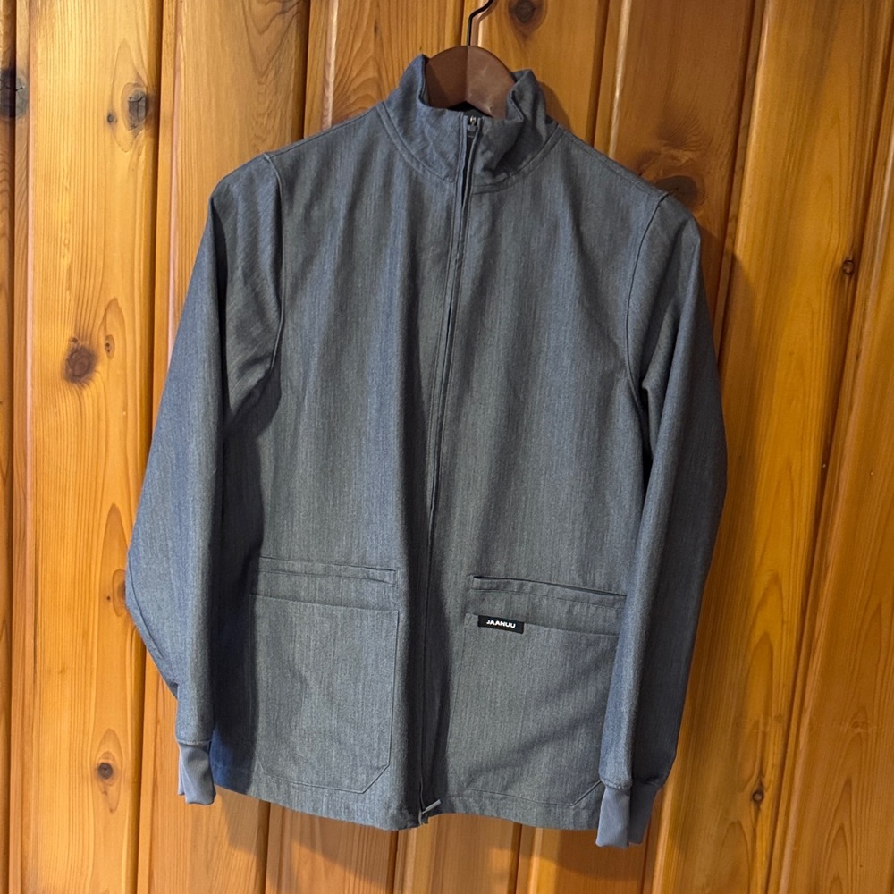 Women's Gray scrub Jacket